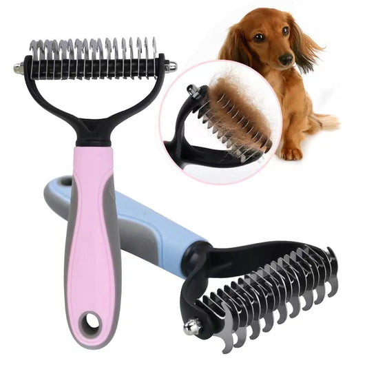 Pet Deshedding & Grooming Brush